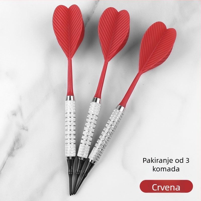 13 g meki darts s otpornim plastičnim vrhovima za trening i kućnu zabavu