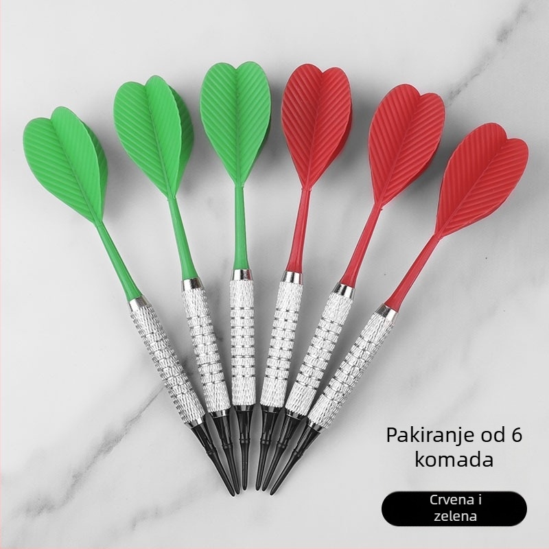 13 g meki darts s otpornim plastičnim vrhovima za trening i kućnu zabavu