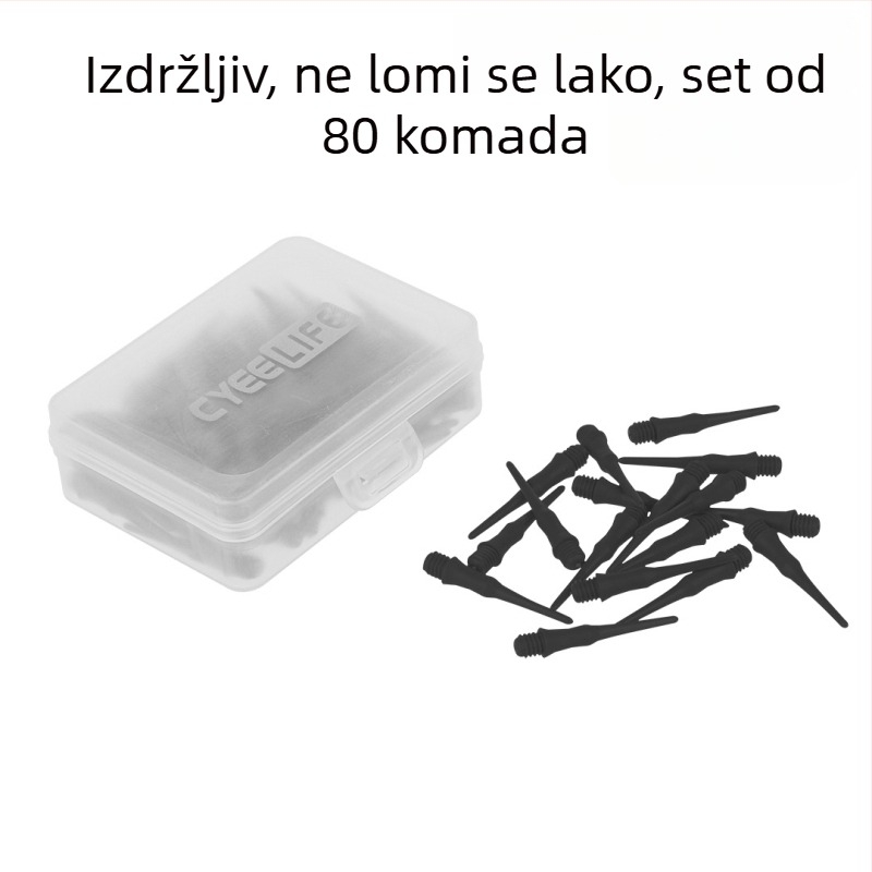 13 g meki darts s otpornim plastičnim vrhovima za trening i kućnu zabavu
