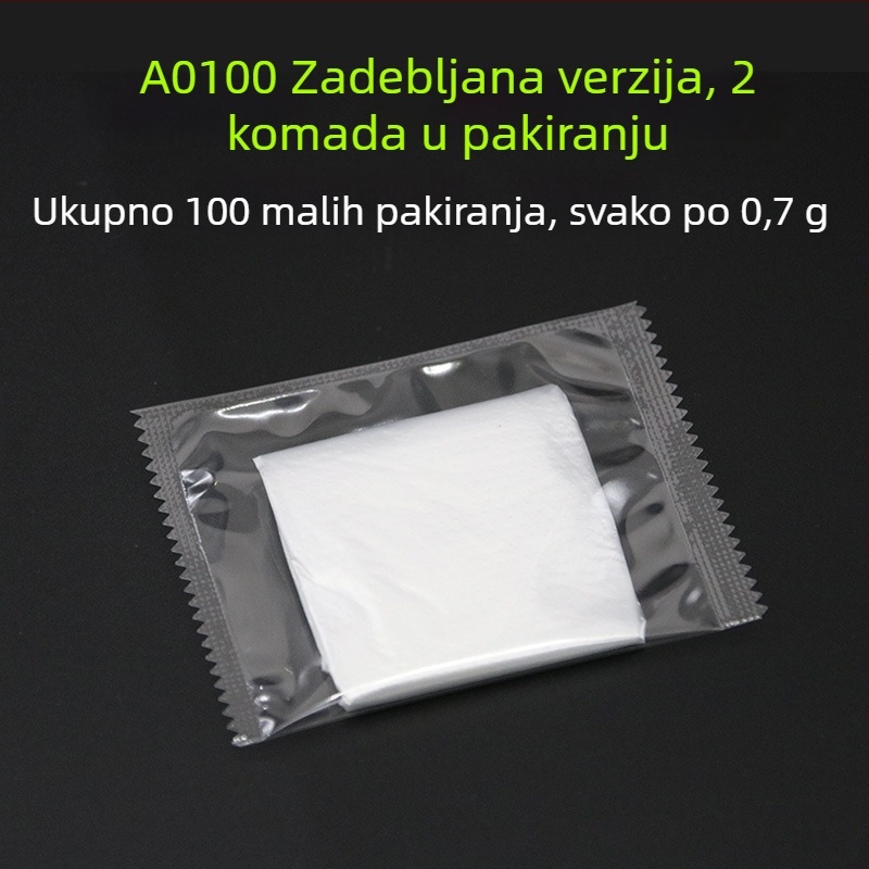 Izuzetno debela jednokratna rukavica, prehrambene kvalitete, za komercijalnu i kućnu upotrebu, za pranje suđa i kuhinjske poslove, otporne, prozirni PE plastični materijal
