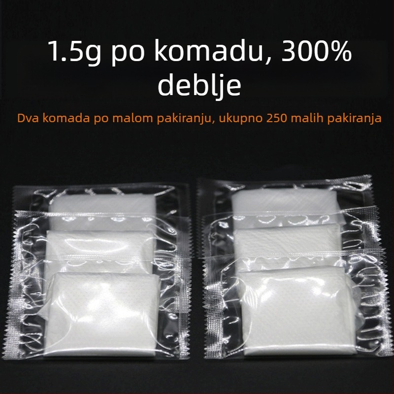 Izuzetno debela jednokratna rukavica, prehrambene kvalitete, za komercijalnu i kućnu upotrebu, za pranje suđa i kuhinjske poslove, otporne, prozirni PE plastični materijal