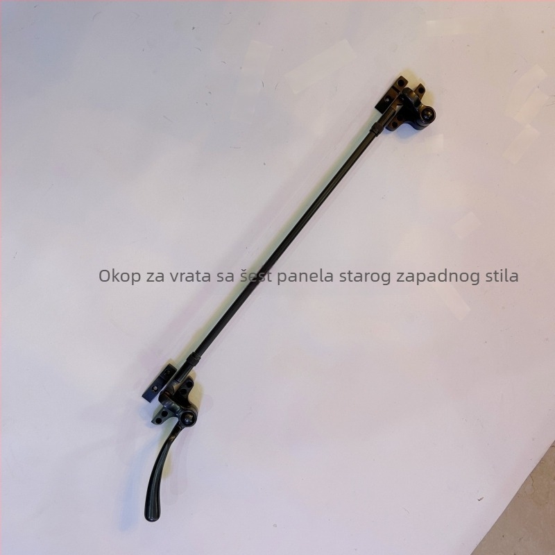 Kvaka za prozor od mesinga s mehanizmom povezivanja, u antiknom stilu