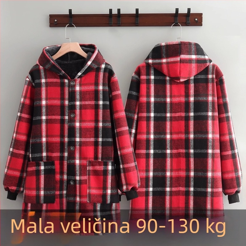 Topla kuhinjska pregača s dugim rukavima za odrasle, otporna na ulje, prugasta