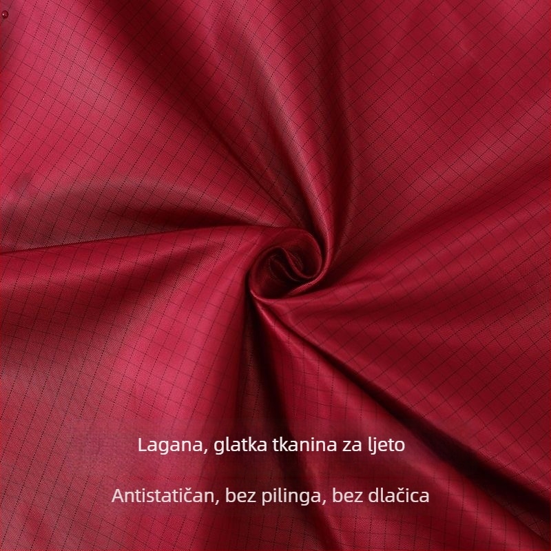 Ljetna pregača od ledene svile, unisex, vodootporna i otporna na masnoću, za kućnu kuhinju, antistatična, bez rukava