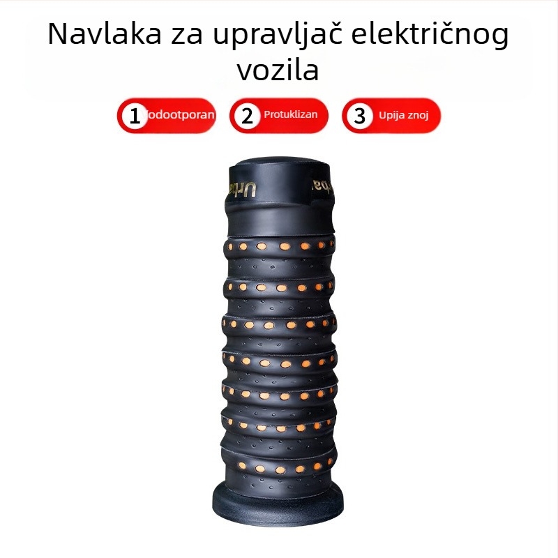 Navlaka za ručicu volana motocikla s protukliznim pokrovom, PVC, vodootporna