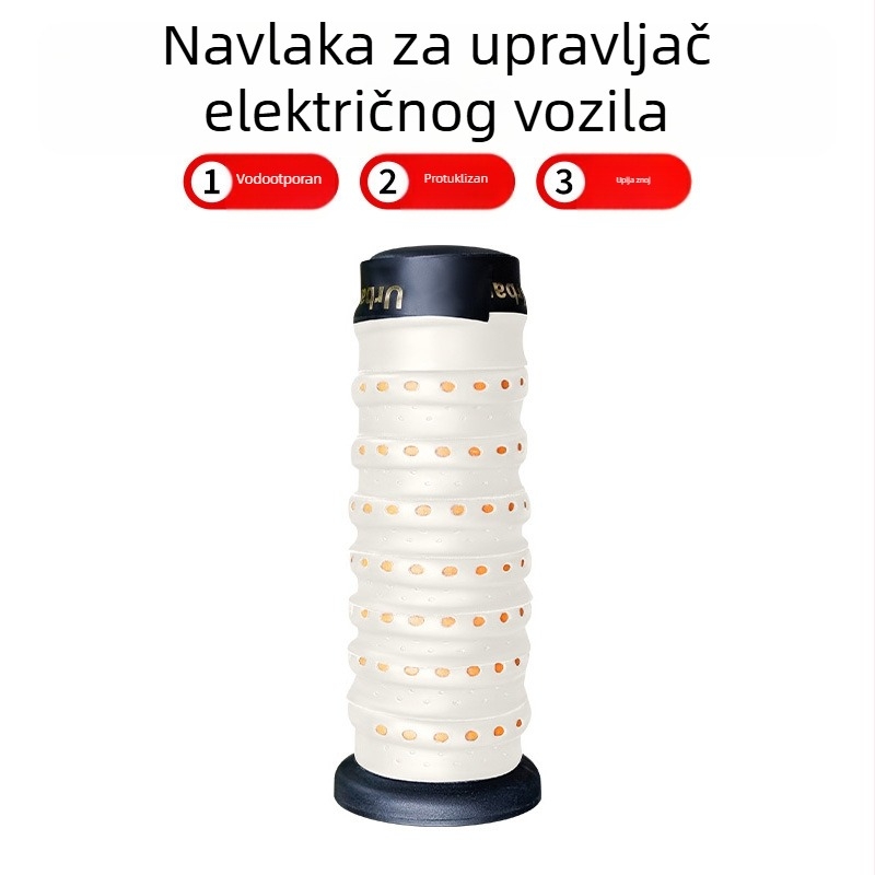 Navlaka za ručicu volana motocikla s protukliznim pokrovom, PVC, vodootporna