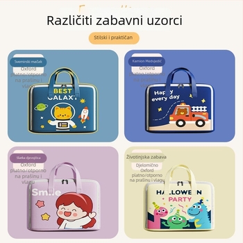 Torba za pohranu deke za djecu, prijenosna torba za odjeću s crtić dizajnom