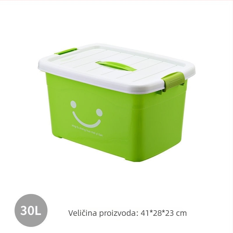 Velika plastična kutija za skladištenje za pokrivače, igračke i odjeću