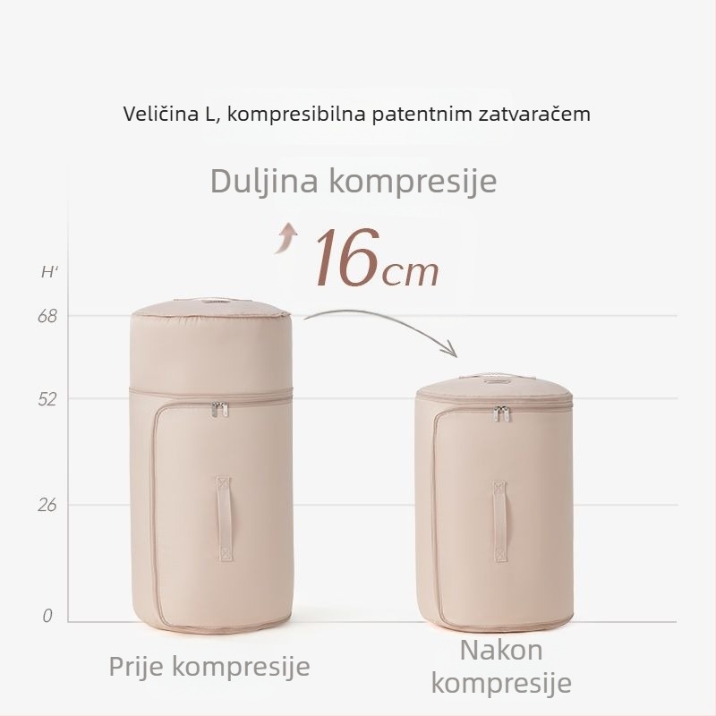 Cilindrična vreća za pohranu jorgana i odjeće – organizator za selidbe, cilindrična vreća za pakiranje