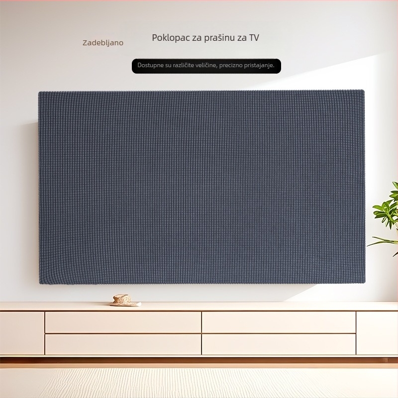 Navlaka za prašinu za LCD TV, poliester, 55/65/100 inča, za zidni ili stolni nosač