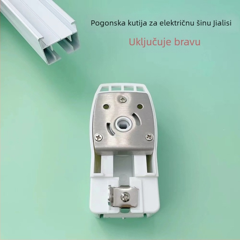 Električna šina za zavjese 82 – prijenosna kutija, glavna kutija i pribor za pametne zavjese, sekundarna kutija