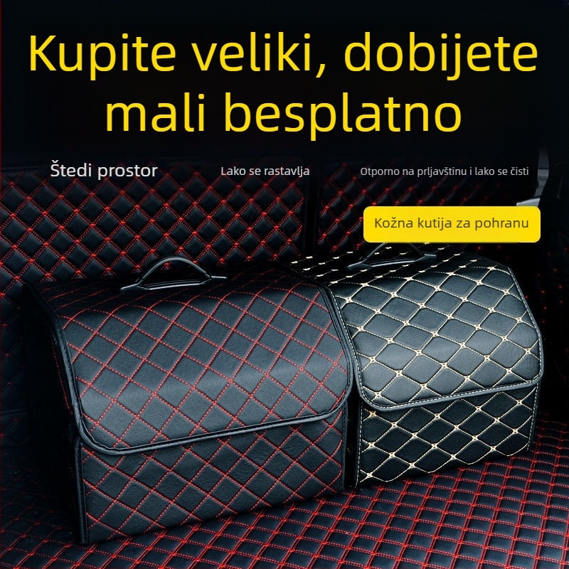 Kutija za skladištenje u prtljažniku automobila – multifunkcionalna sklopiva kutija za pohranu