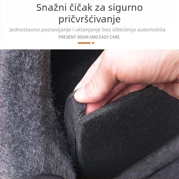Razdjelnica prtljažnika za Volkswagen Lavida s kutijom za pohranu i dekorativnim dodacima