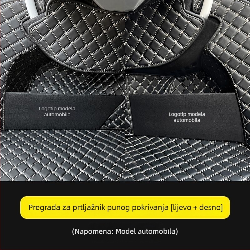 Razdjelnica prtljažnika za Volkswagen Lavida s kutijom za pohranu i dekorativnim dodacima