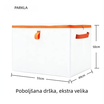 Pakala torba za pohranu zimskog ćebeta i perjane jakne, otporna na prašinu, velika zapremina, za kućnu upotrebu
