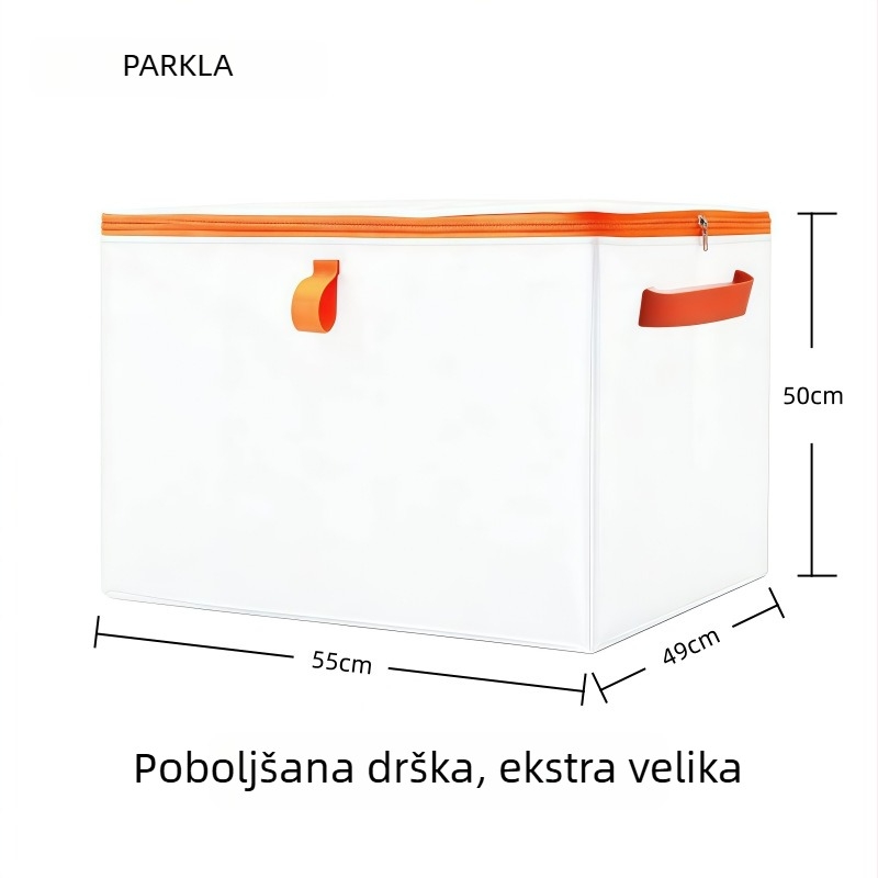 Pakala torba za pohranu zimskog ćebeta i perjane jakne, otporna na prašinu, velika zapremina, za kućnu upotrebu