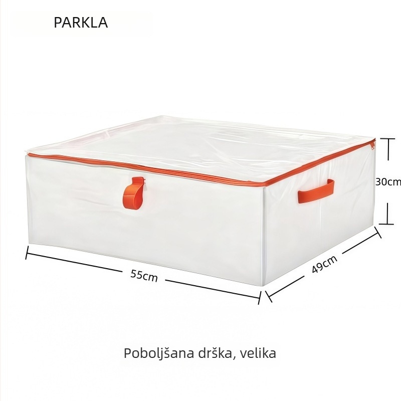 Pakala torba za pohranu zimskog ćebeta i perjane jakne, otporna na prašinu, velika zapremina, za kućnu upotrebu