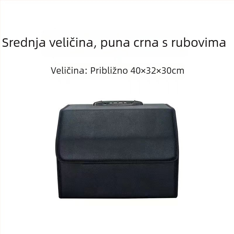 Organizator prtljažnika automobila, sklopiva višenamjenska kutija za pohranu