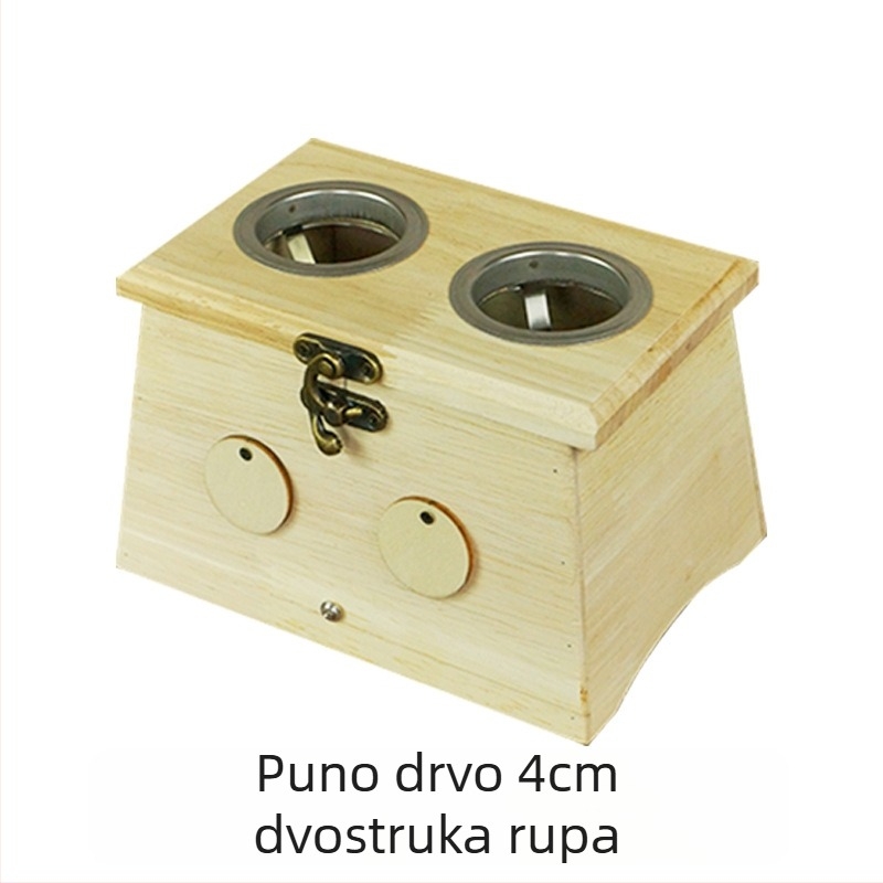 Yaoyibao Drvena kutija za moksibustiju s kontrolom temperature, rogasto kopčanje, velike i male veličine, prijenosna kutija za moksibustiju i uređaj za leđa