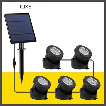 Solarna podvodna rasvjeta za vanjske ribnjake i bazene, RGB šarena rasvjeta za akvarij, fontanu i zidnu rasvjetu