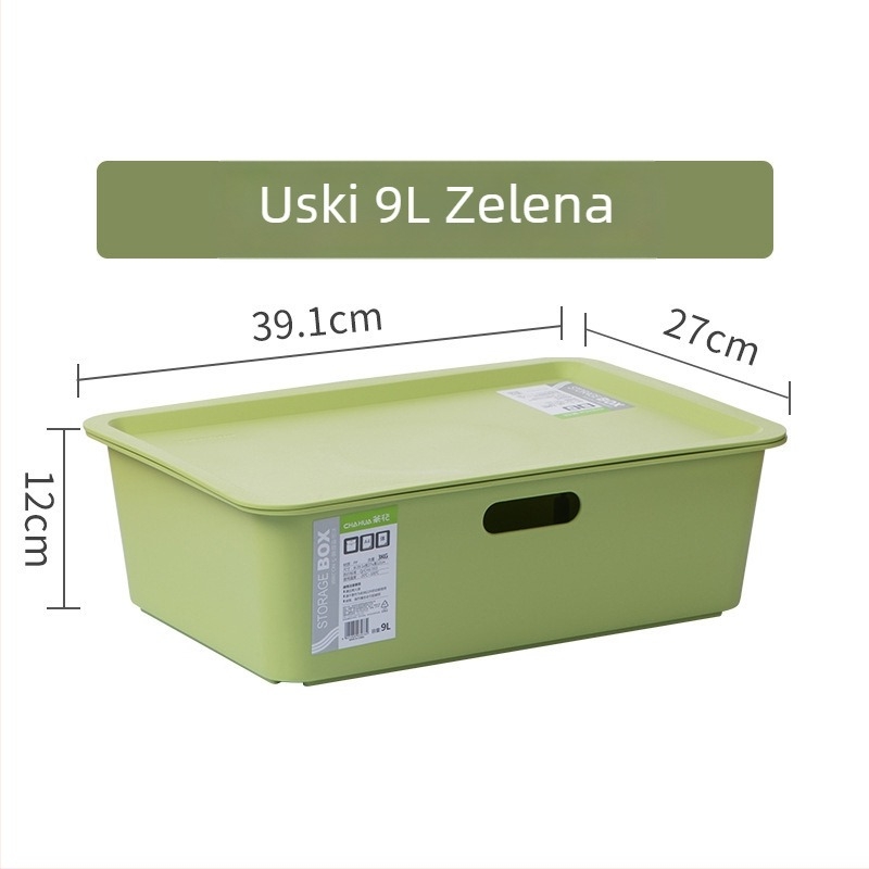 Camellia Stolna kutija s poklopcem, pravokutni plastični organizator za kozmetiku i njegu kože