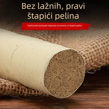 Moxa štapići od kamenog mljevenja, debeli, kućni set za moksibustiju, ručno izrađeni