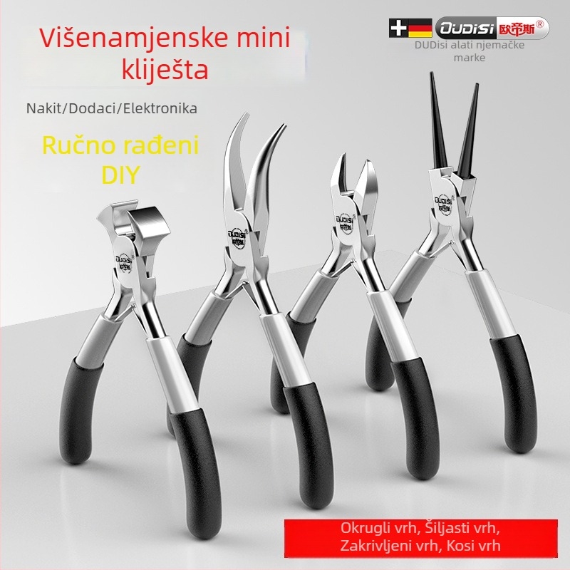 Arrizo Mini kliješta – kliješta s oštrim vrhom, višenamjenske električarske kliješta, kliješta za žicu i nakit DIY