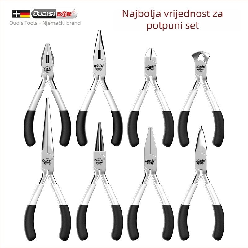 Arrizo Mini kliješta – kliješta s oštrim vrhom, višenamjenske električarske kliješta, kliješta za žicu i nakit DIY