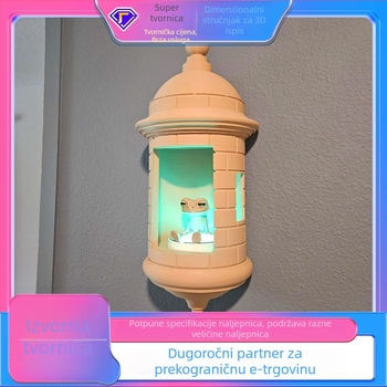 Garita zidna lampa Coqui žaba, 3D ispisana lampa, na skladištu