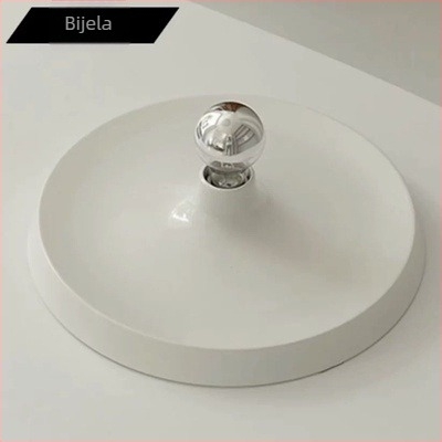 Bauhaus UFO reljefna zidna svjetiljka za dnevni boravak, retro okrugla zidna svjetiljka za hodnik, dizajnerska noćna lampica za gostinjske sobe