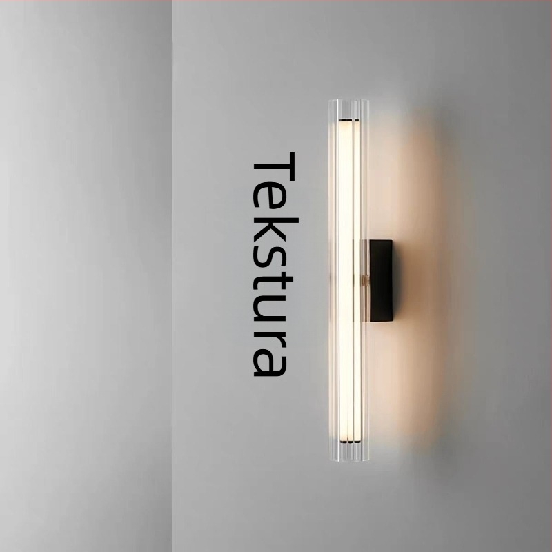 LED zidna svjetiljka u talijanskom minimalističkom stilu, moderan dizajn dugog traka za dnevni boravak i zid s TV-om
