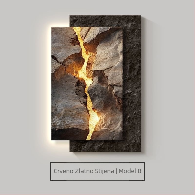 Visoko kvalitetna slika od pijeska za ulaz – dekorativna slika za hodnik, bez okvira, novi dizajn, ambijentalna zidna svjetiljka
