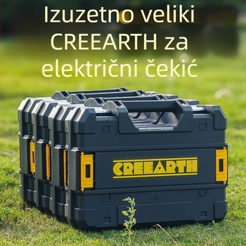 Izuzetno debela kutija za alat – skladište za električni odvijač, kutnu brusilicu i alate s litijskom baterijom