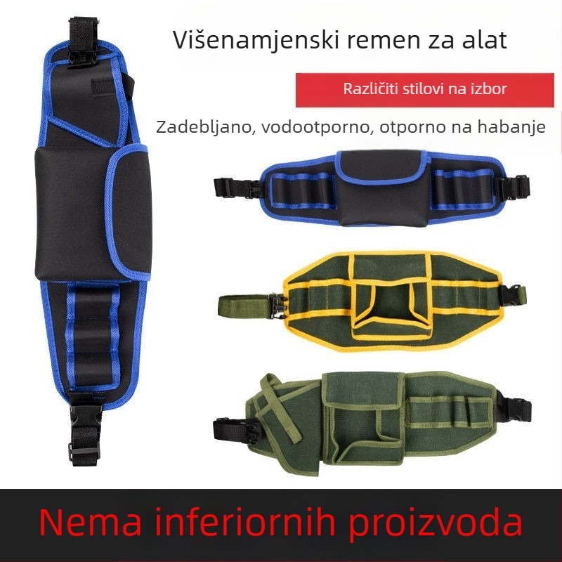 Pojasna torbica za elektrikarske alate – čvrsta, izdržljiva i prijenosna, višenamjenska