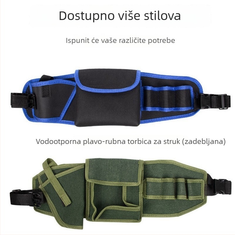 Pojasna torbica za elektrikarske alate – čvrsta, izdržljiva i prijenosna, višenamjenska
