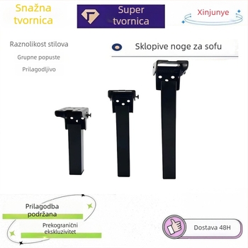 Sklopive metalne noge za stolove, kauč i krevet – skrivene noge namještaja