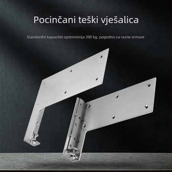 Teški nosači za viseće zidne ormariće – montažni hardver