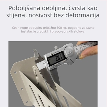 Gold Dragon sklopive noge stola od kovanog željeza, neovisno stopalo za uredski stol