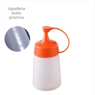 Debela boca za istiskivanje umaka – plastična mekana boca za kečap, preljev i džem, komercijalna uporaba