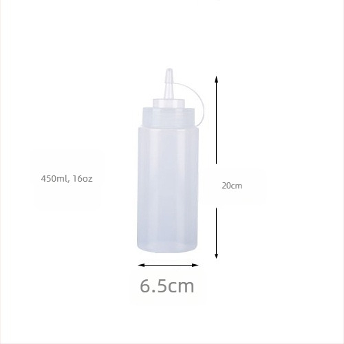 Debela boca za istiskivanje umaka – plastična mekana boca za kečap, preljev i džem, komercijalna uporaba