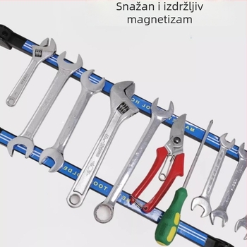 Magnetski nosač za alate sa snažnim magnetom – organizator hardvera, držač noževa