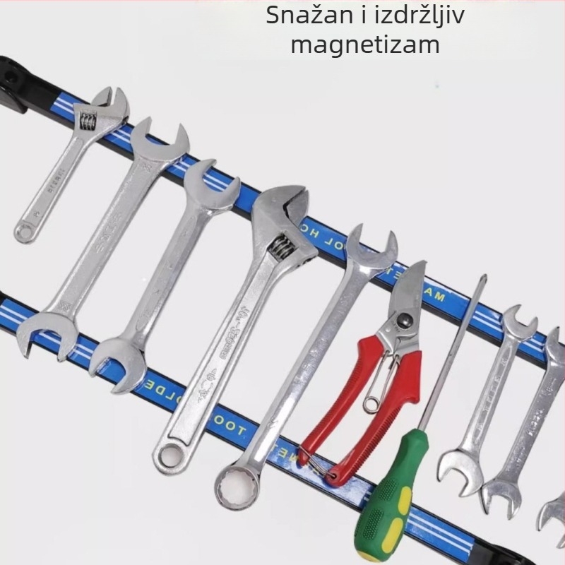 Magnetski nosač za alate sa snažnim magnetom – organizator hardvera, držač noževa