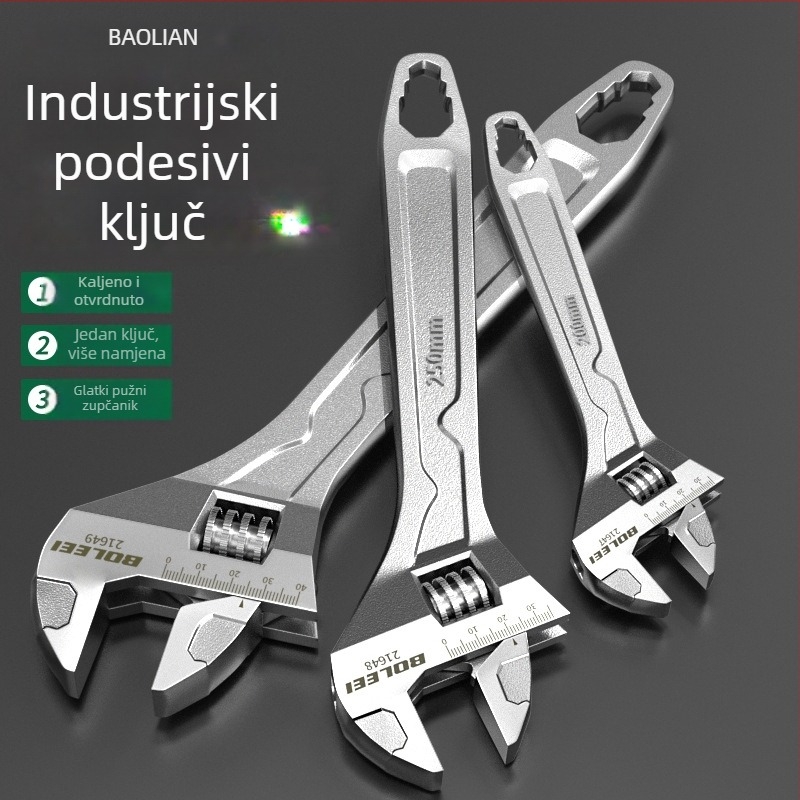 Univerzalni podesivi ključevi s velikim otvorom za kupaonicu