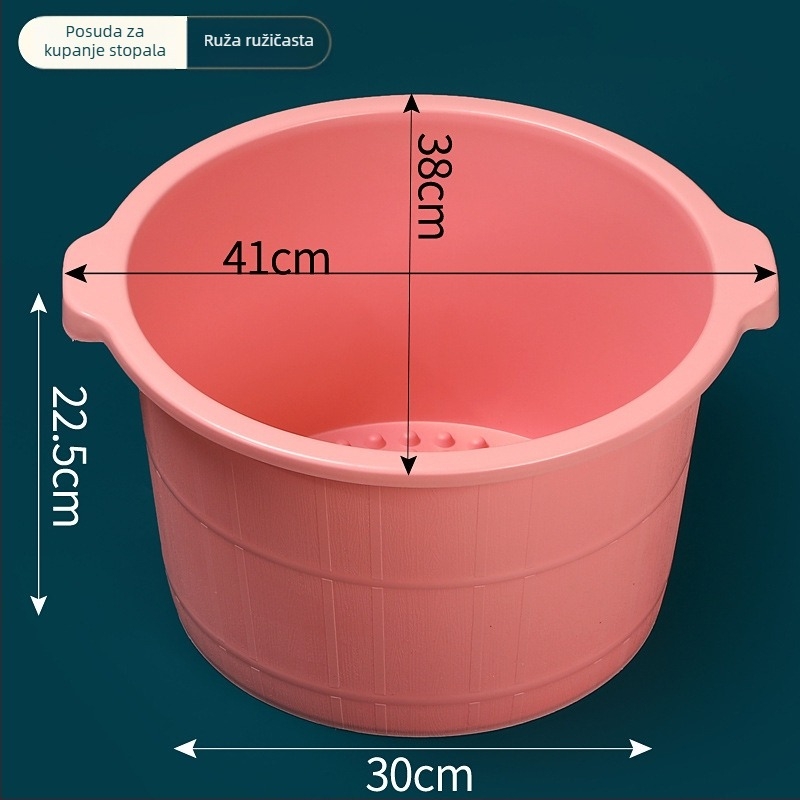 Oxford debeli plastični bazen za stopala – kućni masažni spa za stopala