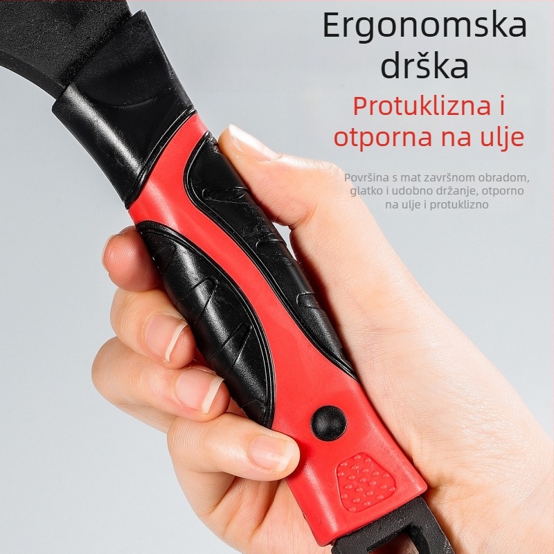 Univerzalni podesivi ključ s velikim otvorom, industrijskog kvaliteta, višestruke namjene, kratka drška