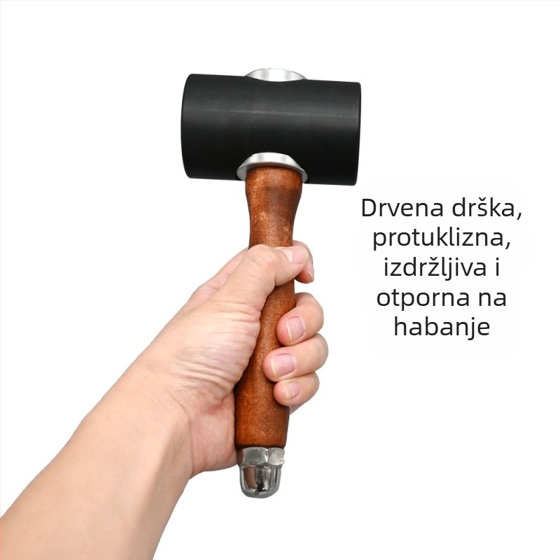 Čekić od gume i najlona za DIY graviranje kože, alat za otiskivanje i graviranje kože