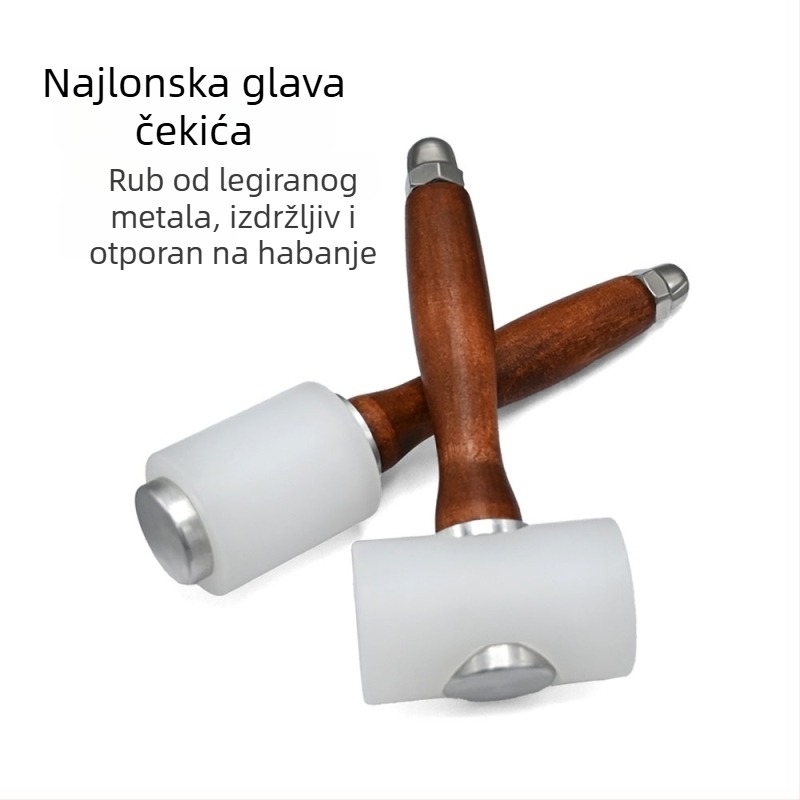Čekić od gume i najlona za DIY graviranje kože, alat za otiskivanje i graviranje kože