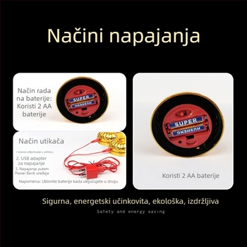 LED svijećnjak za Buddha hram