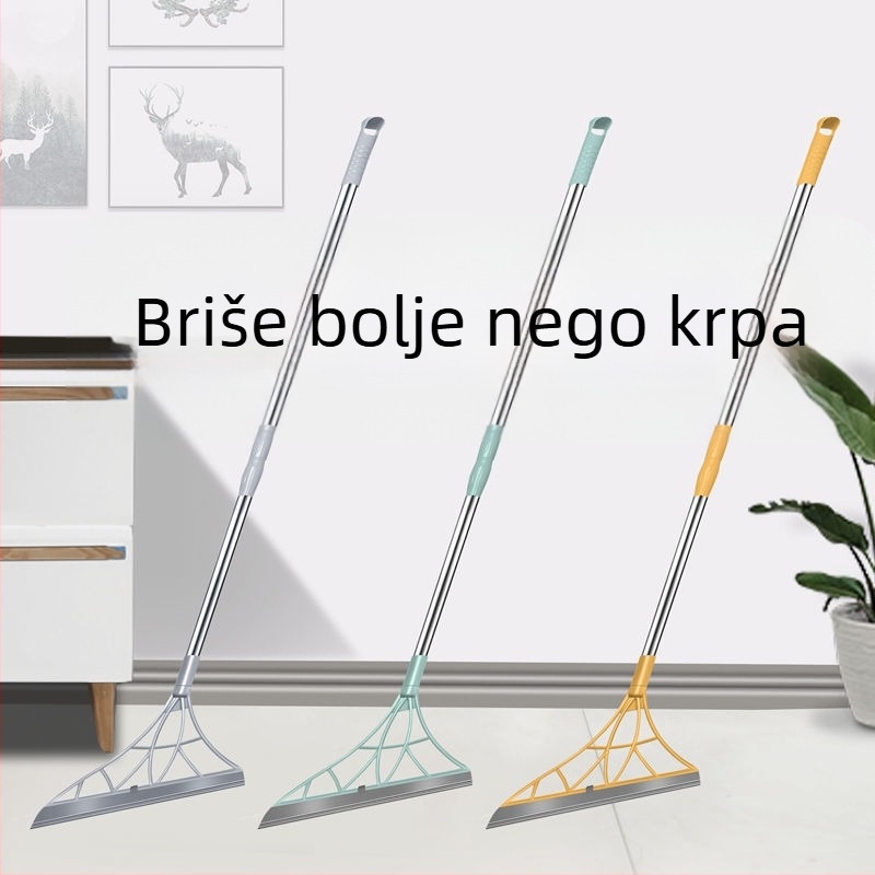 Nova silikonska kupaonska škrabica za pod i staklo – čarobna metla