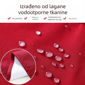 Ženska kuhinjska pregača s karikaturnim motivom, ljetna lagana, vodonepropusna i otporna na masnoće, s otiskom i naramenicama